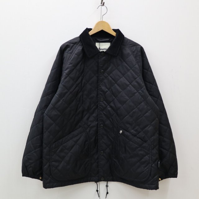 【Gymphlex】 GY-A0245NYF Quilting Down Jacket (Black) / ジムフレックス キルトダウンジャケット (ブラック)
