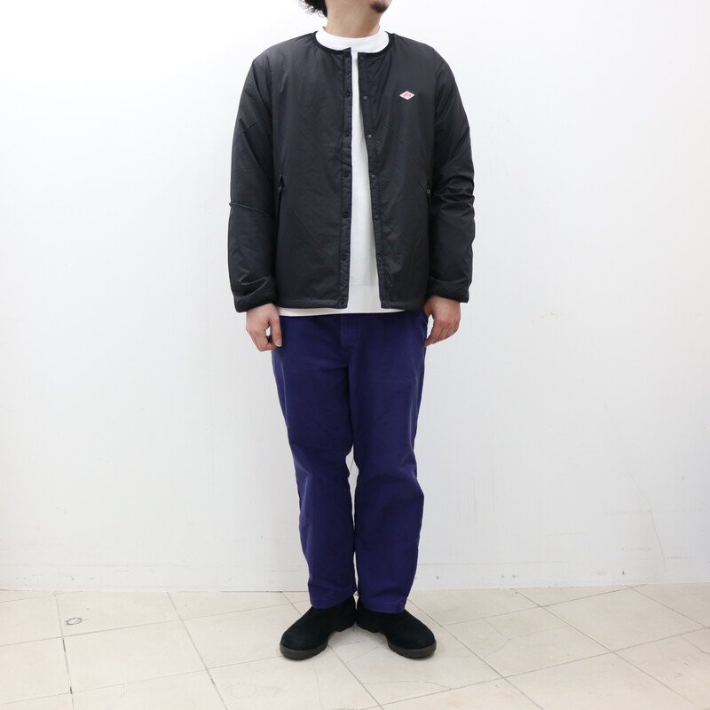 DANTON】 DT-A0129SBT Insulation Jacket (Black) / ダントン