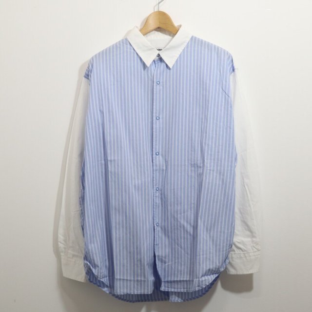 Kelen KLM23HSHS1094 Utility Stripe Shirt HARPA (White) /  桼ƥƥ ȥ饤ץ HARPA (ۥ磻)