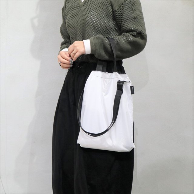【MELO】 1430F11C Made in U.S.A 2Way Tote Bag (White) / メロ 2ウェイ トートバッグ (ホワイト)