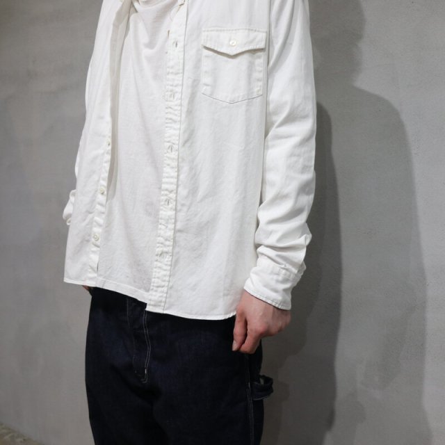 【BIG MIKE】 101815004 Oxford Shirts (White) / ビッグマイク オックスフォードシャツ (ホワイト)