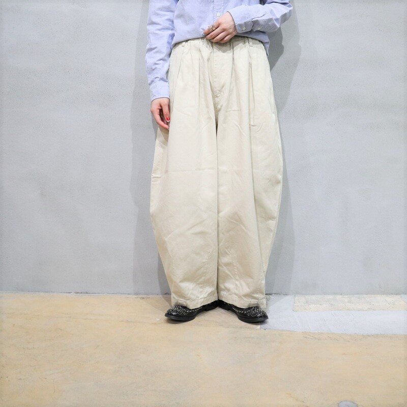 HARVESTY】Circus Pants (MilitaryGreen) / ハーベスティー チノ