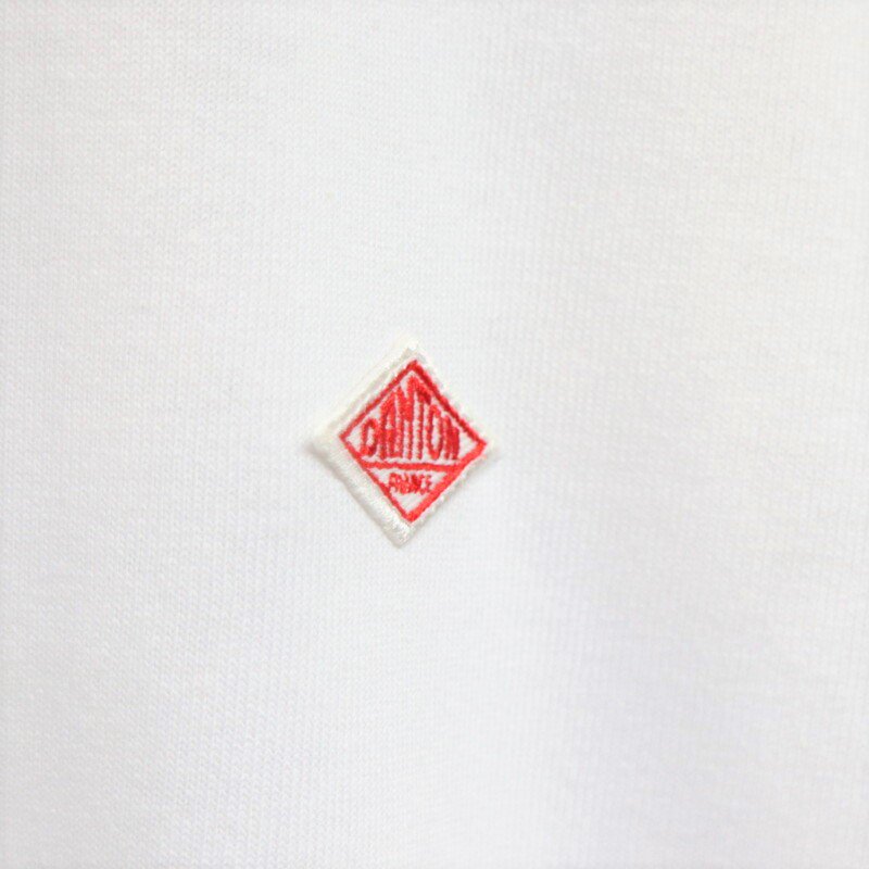 DANTON】 Men's Sweat T-Shirt (White) / ダントン メンズスウェット