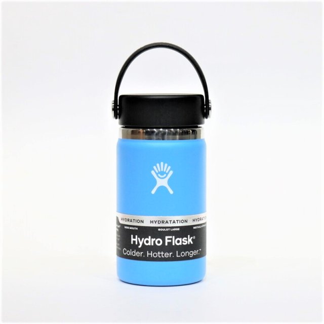 【Hydro Flask】 12 oz Wide Mouth HYDRATION(Blue)/ ハイドロフラスク 12オンスワイドマウスハイブレーション(ブルー) 89014 