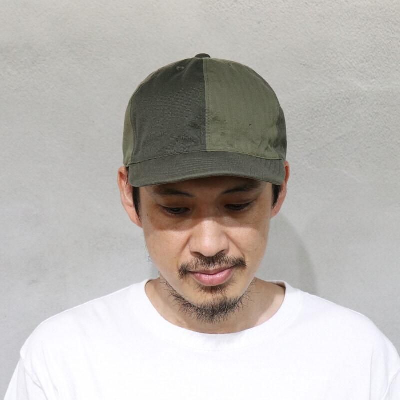 HIGHER】 Multi Panel Cap (Olive) / ハイヤー マルチパネル