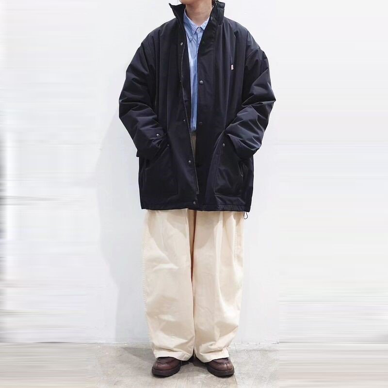 DANTON】Insulation Stand Collar Jacket (Black)/ダントン