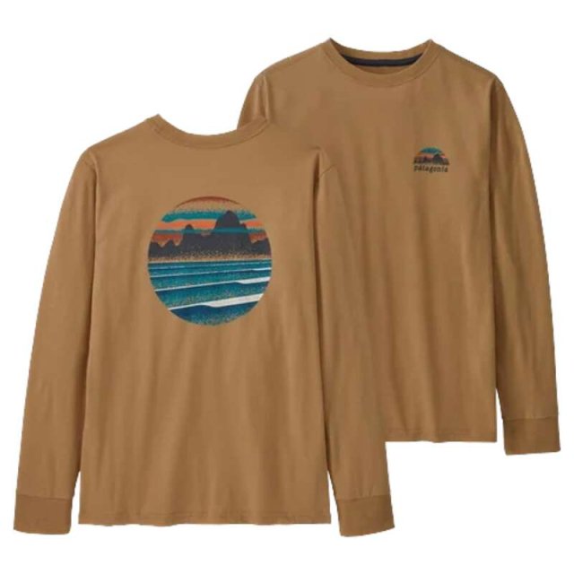 Patagonia Kids L/S Regenerative Organic Certified CottonT-Shirt XS-L / ѥ˥ åƥ