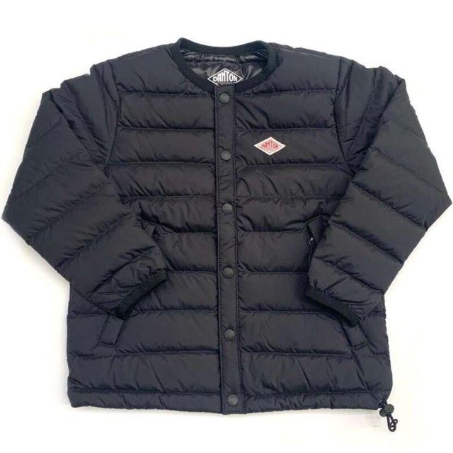 【DANTON】 K's Inner Down Jacket 95-135cm (Black) / ダントン キッズインナーダウンジャケット (ブラック) DT-A0047NNF