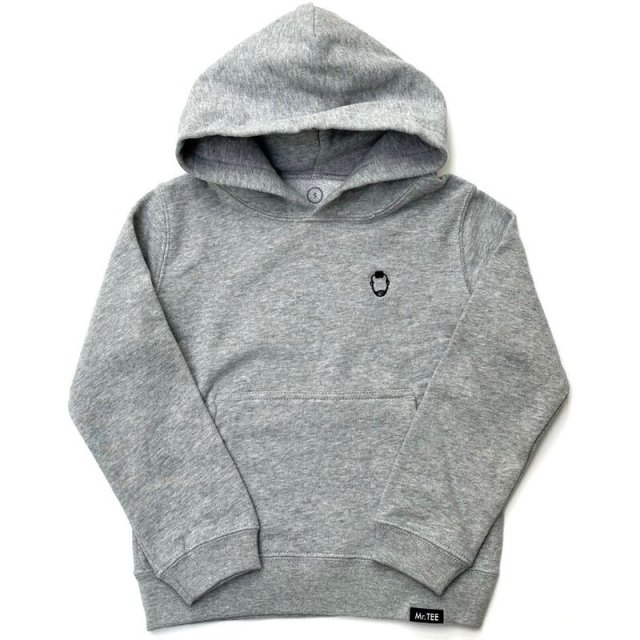 【Mr.TEE GRAFIK】 Hoody Sweat Shirt 100-150cm (Grey) / ミスターT フーディースウェットシャツ (グレー)