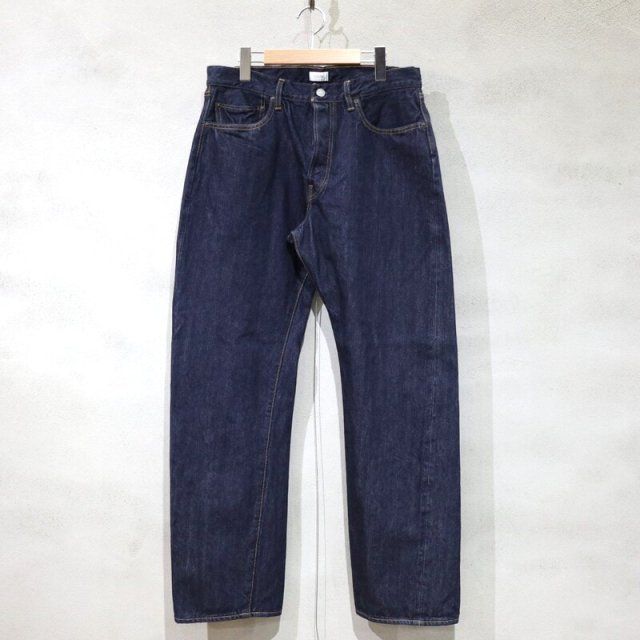 【CIOTA】 Straight 5 Pocket Pants (Onewash) / シオタ 本藍スビン13.5ozストレートデニム (ワンウォッシュ) PTLM-21STB-NIW