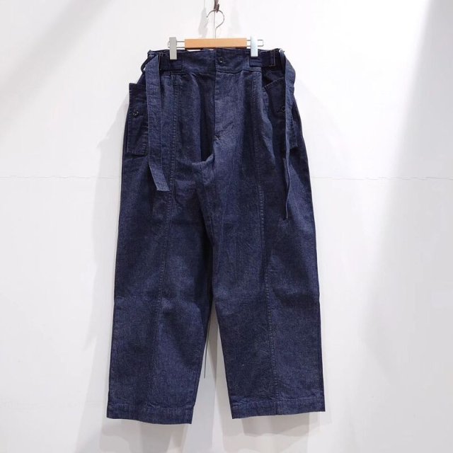【BRU NA BOINNE】ad→just pants (Indigo) / ブルーナボイン アジャストパンツ (インディゴ)7662