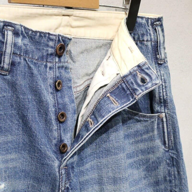 BRU NA BOINNE】Tempus Peter Pants(Usedwash)/ブルーナボイン BRU NA BOINNE】Tempus Peter Pants(Usedwash)/ブルーナボイン