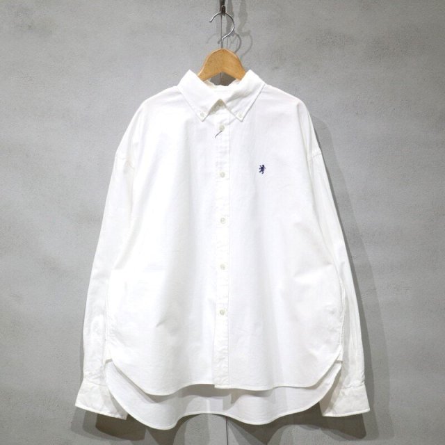 Gymphlex Women's Short B.D. Shirt L/S (White) / եå 硼 ܥ󥷥 󥰥꡼ (ۥ磻) GY-B0198 SOX