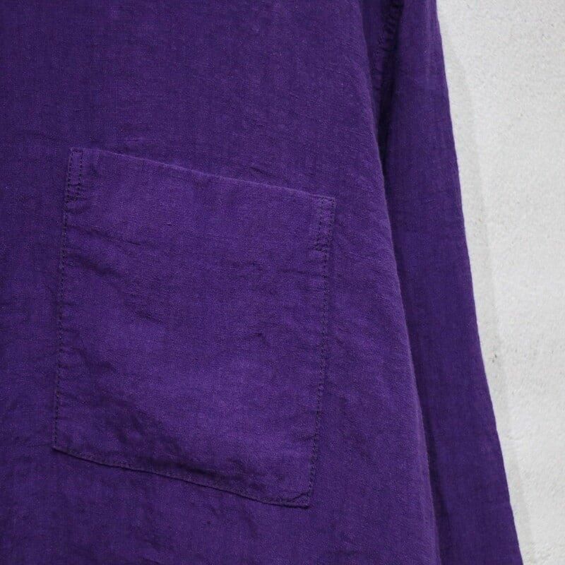 BRU NA BOINNE | リネンロンT (Purple) - DANTON,ジムフレックス