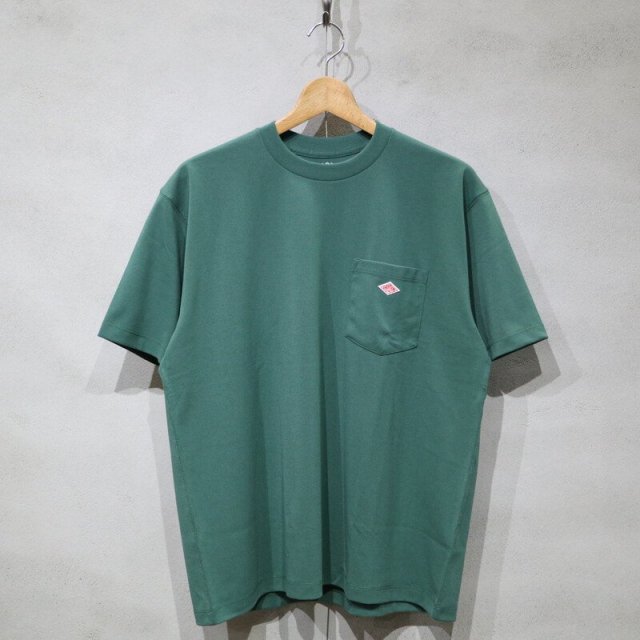 DANTONMens Pocket T-Shirt (Dk.Green) / ȥ  ݥå ƥ (꡼) DT-C0198 TCB 