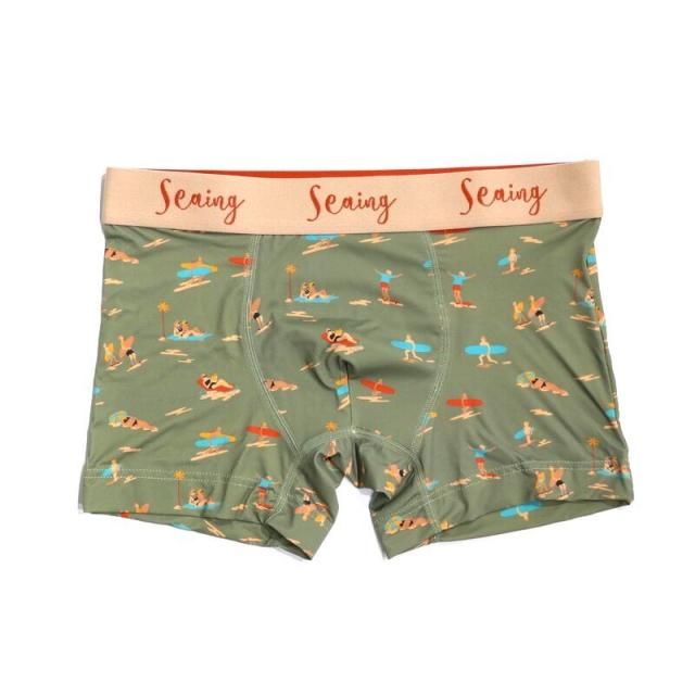 Seaing/󥰡 Beach People ܥѥ (Khaki)/S6003