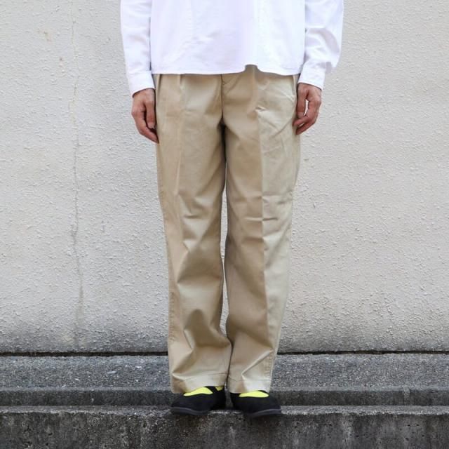 DMG ǥॸTwo Tuck Trouser ġåȥ饦 | 14-281T(Khaki )