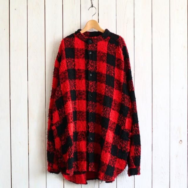 【BRU NA BOINNE ブルーナボイン】バルバスナフシャツ｜4533(Red×Black レッド×ブラック) 