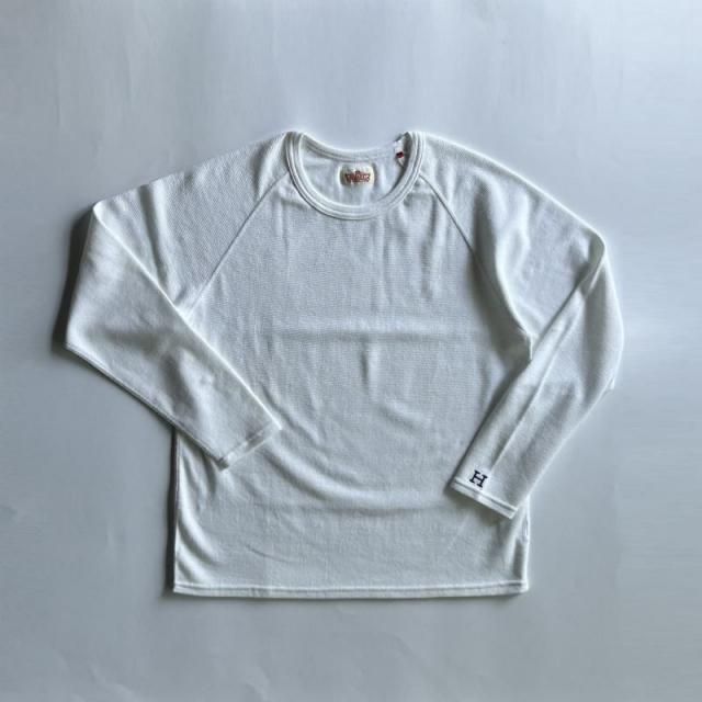 ǥH.R.MarketStretch Fraise relaxfit LS ȥåե饤 åեå Ĺµ1004672(White / ۥ磻)