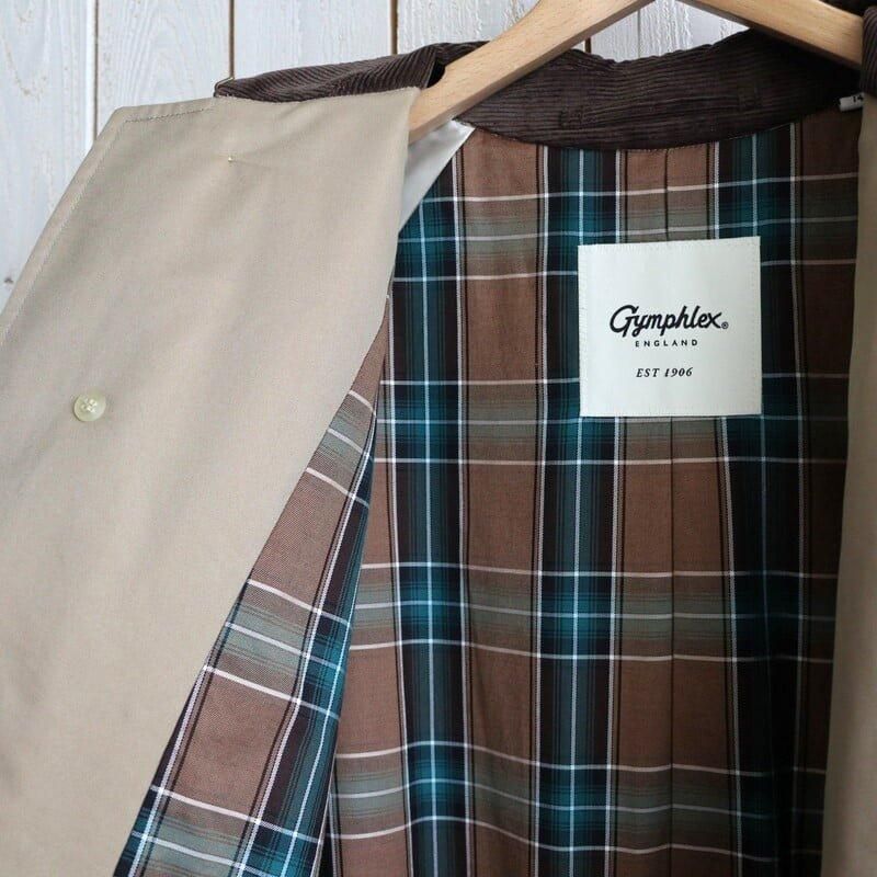 Gymphlex バルマカーンコート Gymphlex | ベルテッドバルマカーンコート WOMEN（ステンカラー