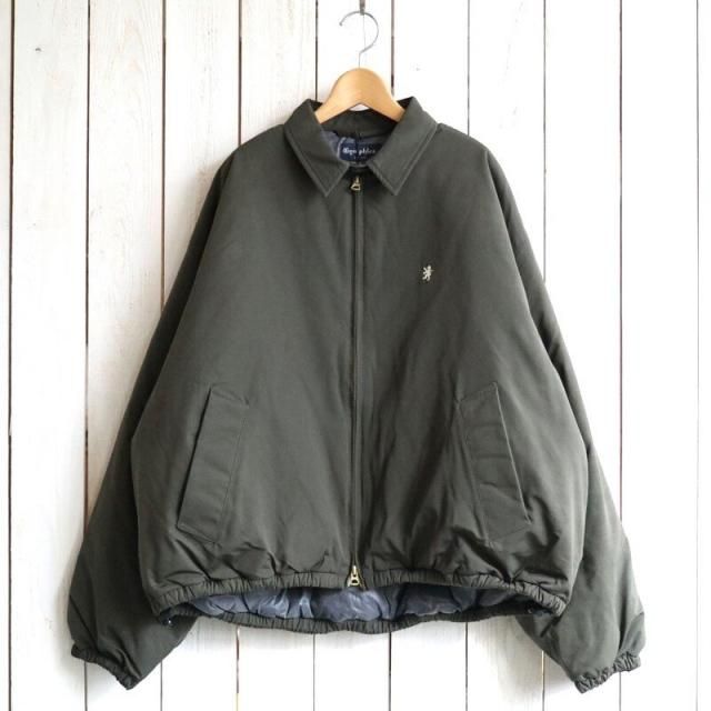 【Gymphlex ジムフレックス】Insulation Zip Jacket インサレーションジップジャケット｜GY-A0557 TNS(DK.OLIVE ダークオリーブ)