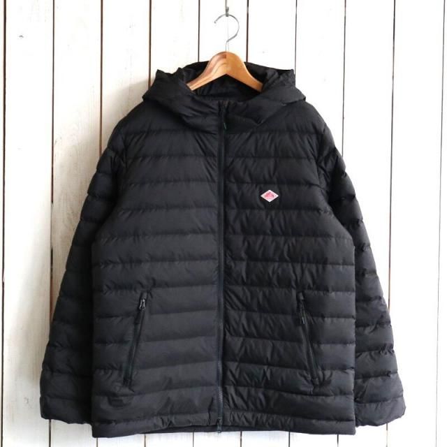 DANTON ȥNYLON TAFFETA MIDDLE DOWN HOODED JACKET ʥ󥿥եߥɥ󥸥㥱åȡDT-A0564 NRP(BLACK)