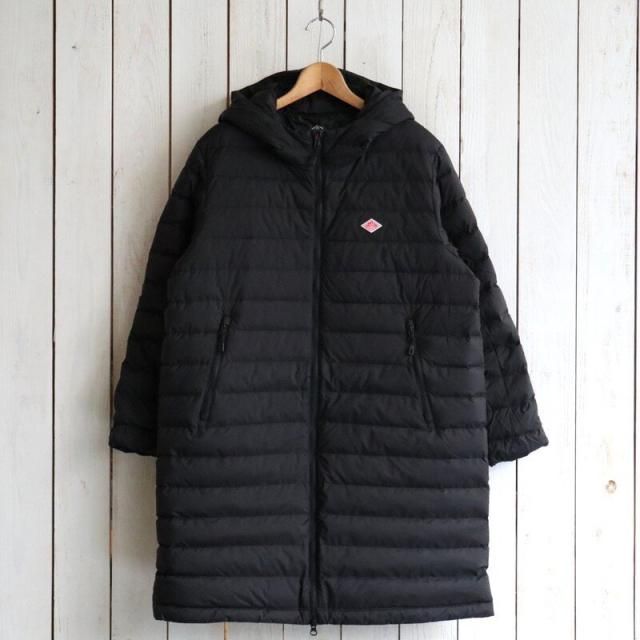DANTON ȥNYLON TAFFETA MIDDLE DOWN HOODED COAT ʥ󥿥եߥɥ󥳡ȡDT-A0566 NRP(BLACK)
