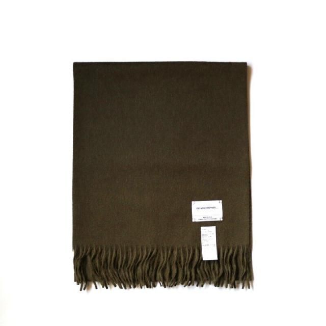 THE INOUE BROTHERSBaby Alpaca Brushed Scarf (Khaki)/ Υ֥饶 ֥å ()TIB-ALAC2001ML