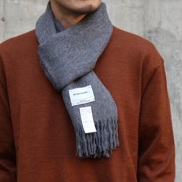 THE INOUE BROTHERSBaby Alpaca Brushed Scarf (Grey)/ Υ֥饶 ֥å (졼)TIB-ALAC2001ML