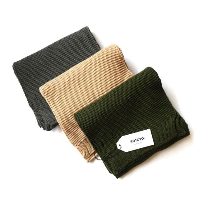 <img class='new_mark_img1' src='https://img.shop-pro.jp/img/new/icons34.gif' style='border:none;display:inline;margin:0px;padding:0px;width:auto;' />�ۥ�ǡ������롪20%���ա�ROTOTO ���ȥȡ�Chunky Garter Muffler ����󥭡����������ޥե顼��R5131