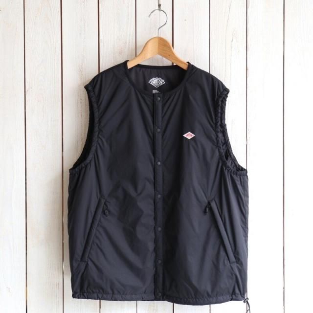 DANTON ȥINSULATION COLLARLESS VEST 󥵥졼٥ȡDT-A0635 SNT(BLACK)