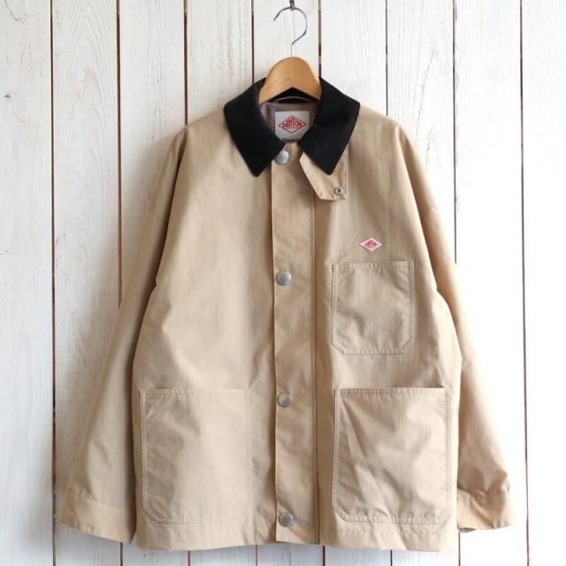 DANTON ȥNYLON TAFFETA WORK JACKET ʥ󥿥ե 㥱åȡDT-A0646 NTF(BEIGE ١)