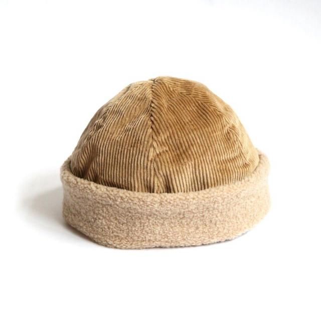HIGHER ϥ 8wel Stretch Corduroy Beanie / (Beige) HT21036