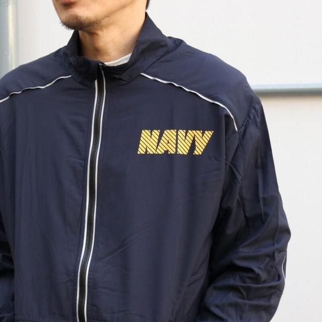 DEADSTOCK GI US NAVY FITNESS JACKET (NAVY) / UDW521