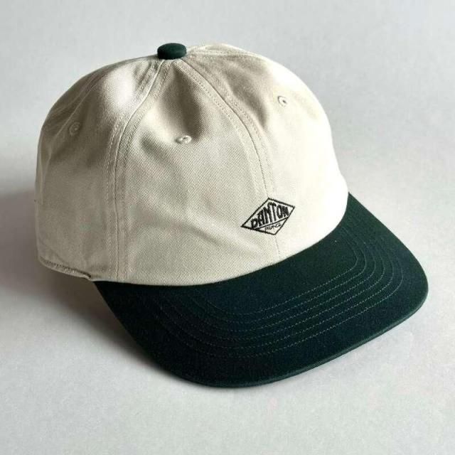 DANTON 6PANEL CAP KIDS 52-56cm (EcruGreen) / ȥ 6ѥͥ륭å