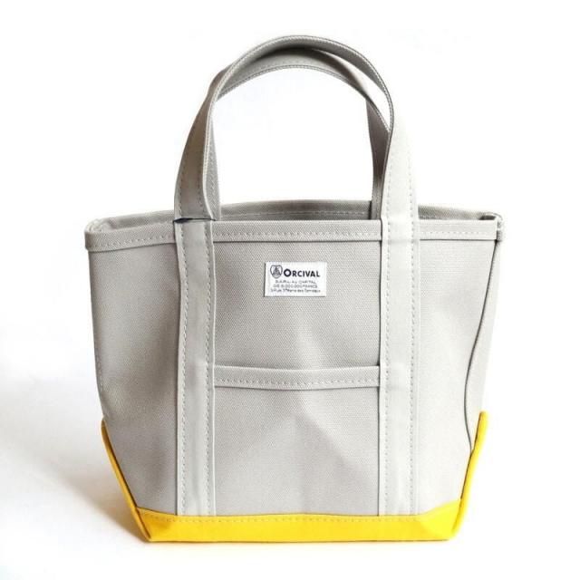 ORCIVAL ХCANVAS TOTE ХȡȡOR-H0285KWC(ICE GREYYELLOW 졼ߥ) 
