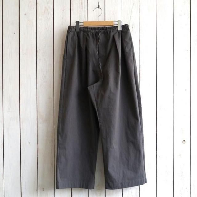 ORCIVAL ХCOTTON NYLON WIDE EASY PANTS åȥʥ 磻ɥѥġOR-E0198CNB(CHARCOAL 㥳)