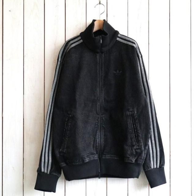 adidas originals DENIM FIREBIRD TRACK TOP (Black) / JC6717