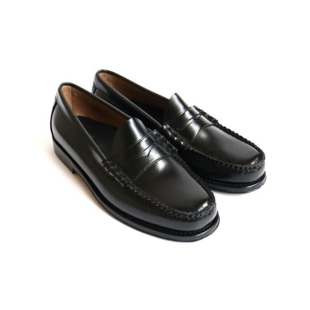 G.H.BASS 11010H LARSON / BLACK (LEATHER SOLE)
