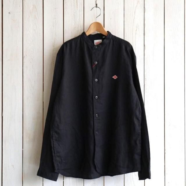 DANTON ȥBand Collar Shirt Хɥ顼ġDT-B0280FLI(Charcoal 㥳)