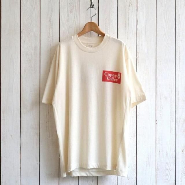 UNDYED STANDARD 30PV S/S Tee(Pt) (RAW WHITE) / UNS25SST001B