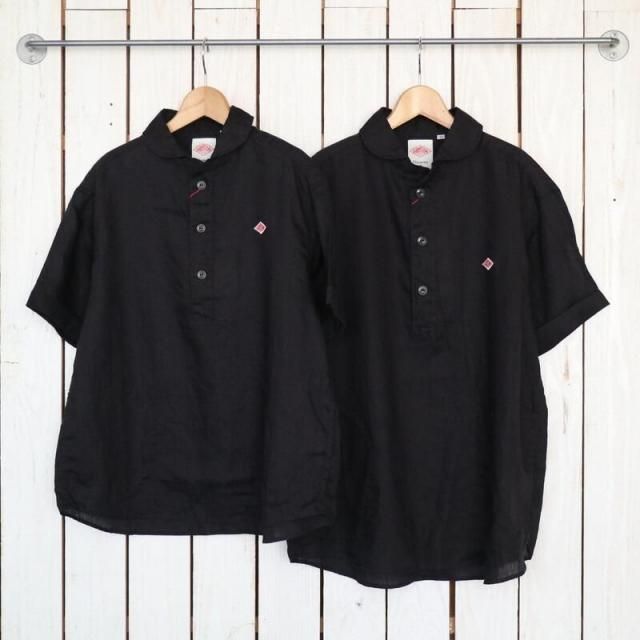 DANTON ȥROUND COLLAR LINEN PULLOVER SHIRT ݶ ͥץ륪С