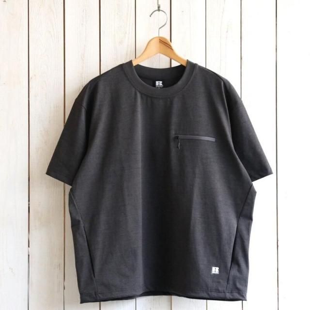  【Russell Athletic ラッセルアスレチック】Dri-POWER Stretch EZ Shirts ドライパワーストレッチイージー半袖シャツ｜RJ-25519