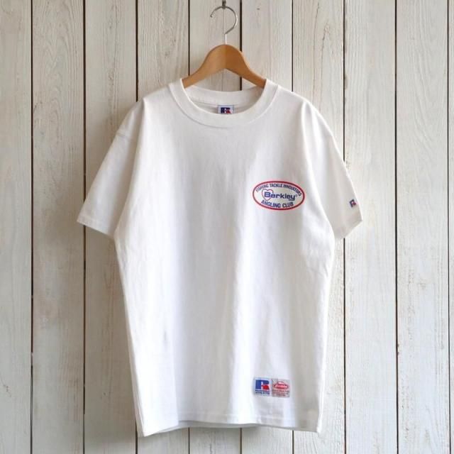  【RussellAthletic×Berkley ラッセル×バークレー】Angling Club Heavy Cotton Jersey S/S T アングリングクラブ Tシャツ｜RBK-2503