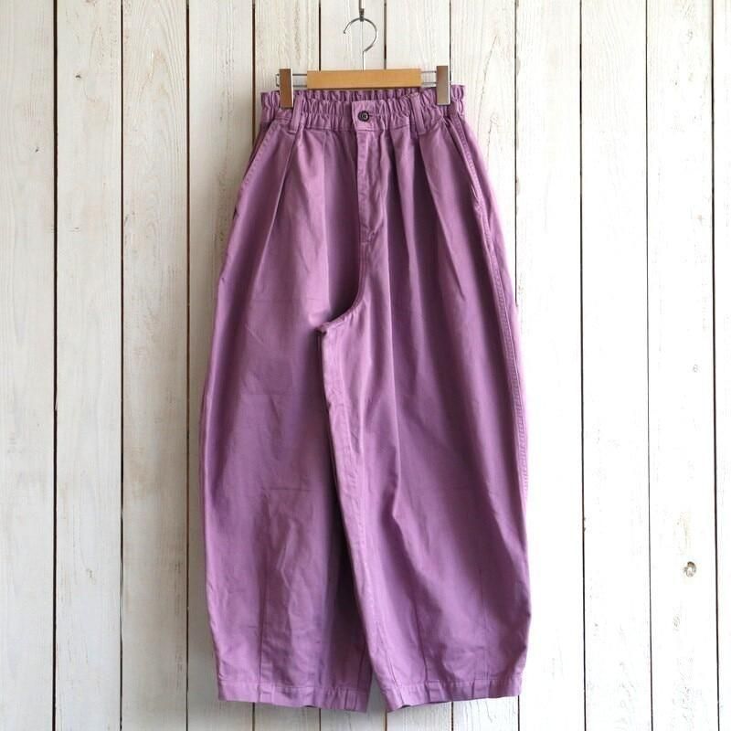 限定色】HARVESTY サーカスパンツ ピンク 直営店 オンライン限定