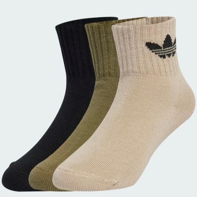 adidas 3P Kids Mid Ankle Socks 9-18cm