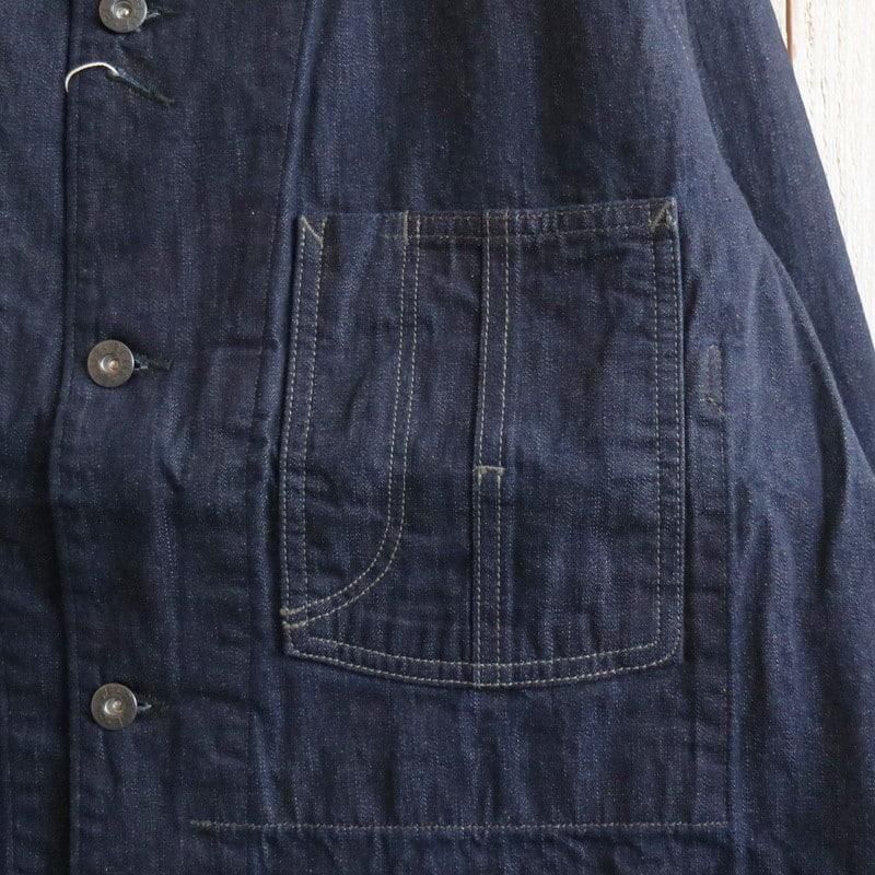 ブルーブルー ハリウッドランチマーケット ラグランスリーブカバーオール JK101 セルビッチライトデニム ヴィンテージウォッシュ ラグラン