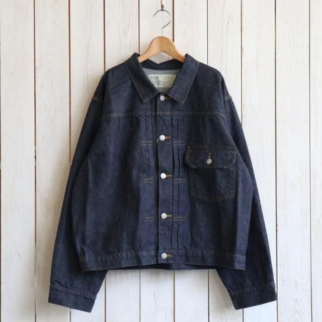 HARVESTY ハーベスティ　Gジャン HARVESTY ハーベスティ ブラックデニムジャケット｜BORN FREE