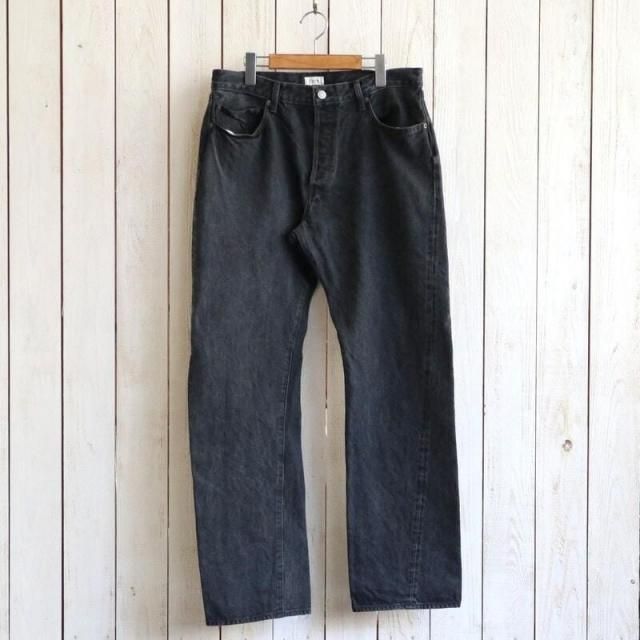 CIOTA 13.5oz Straight 5 Pocket pants (M Black) /  ȥ졼5Pǥ˥ѥ (ߥǥ֥å) PTLM-21STB-MBK