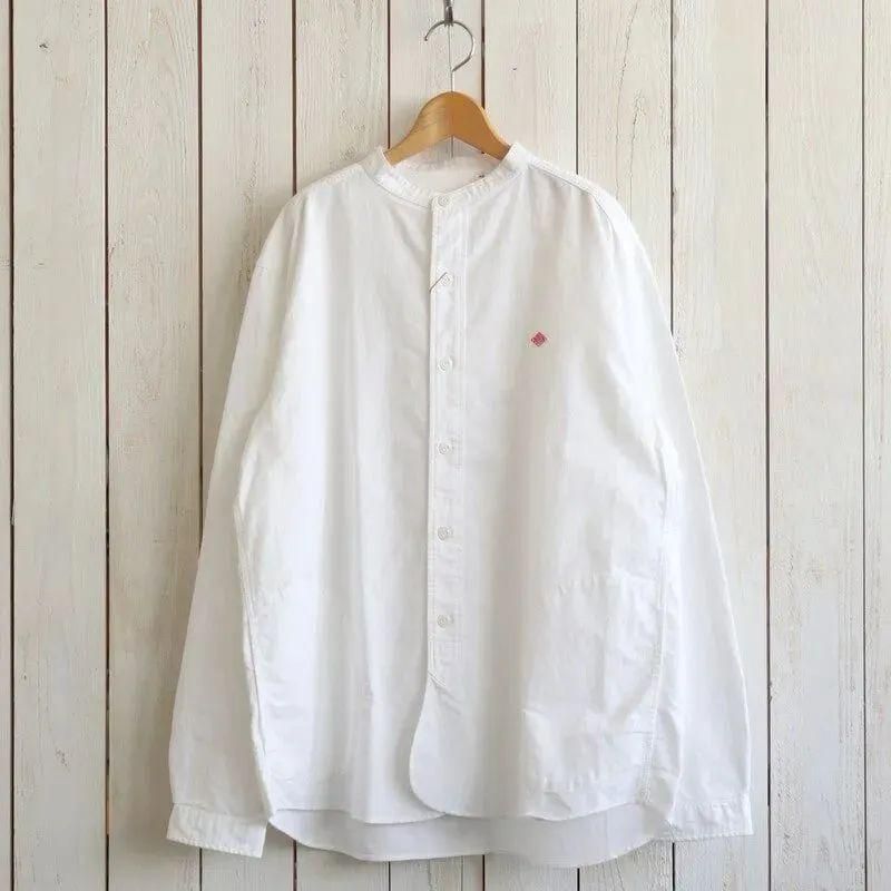DANTONダントン バンドカラーシャツ DANTON ダントン | メンズバンドカラーシャツ - DANTON,ジム